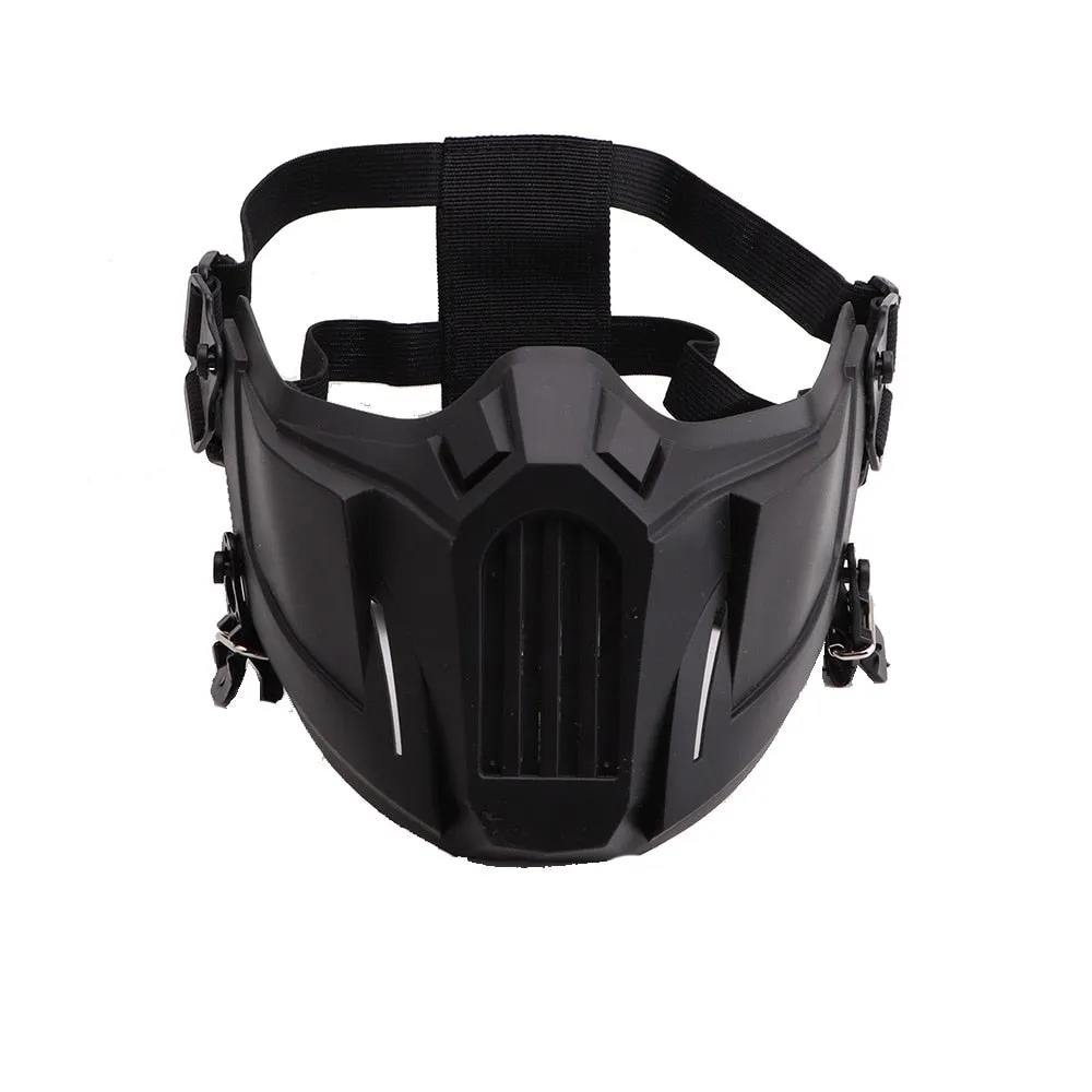 Techwear Half Mouth Mask