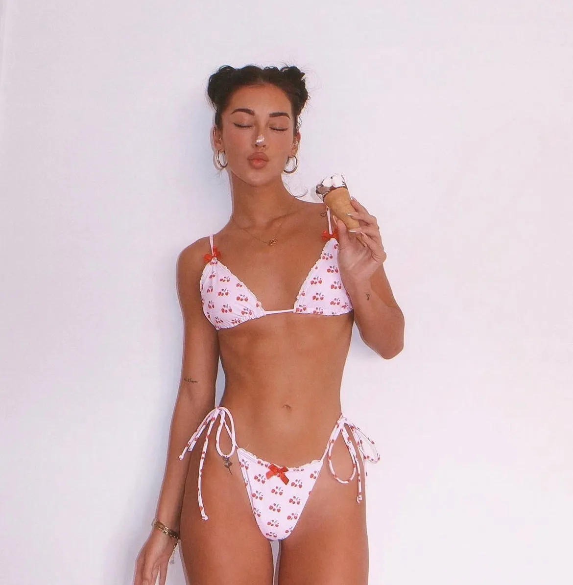 The Pink Strawberry Bikini