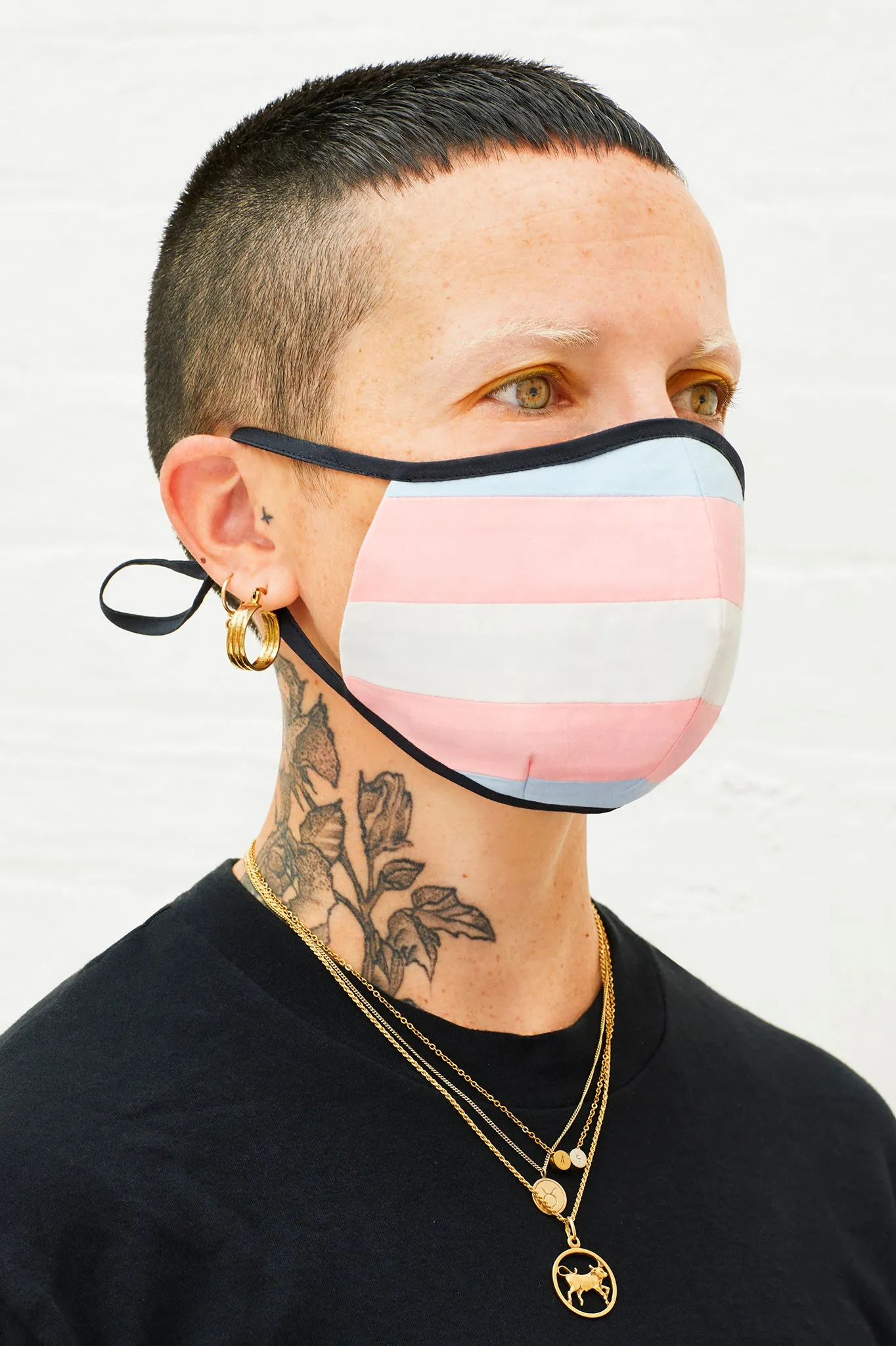 Transgender Flag Mask