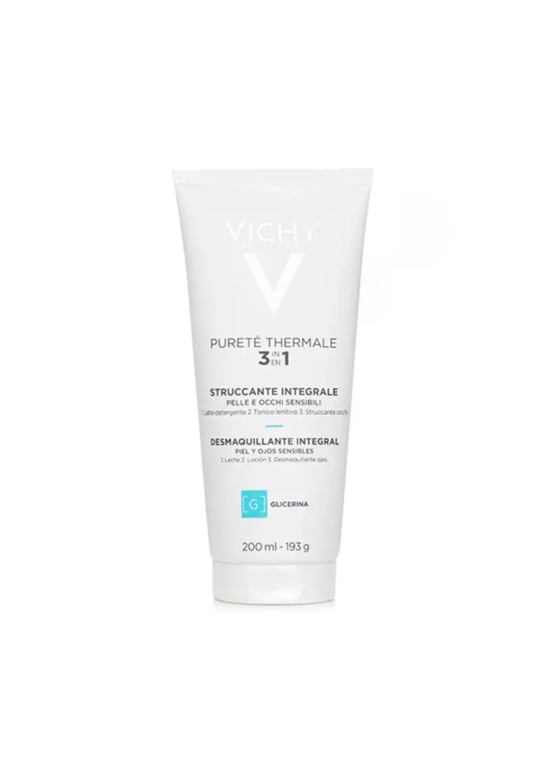 Vichy VICHY - Purete Thermale 3 In 1 One Step Cleanser (For Sensitive Skin) 200ml/6.76oz