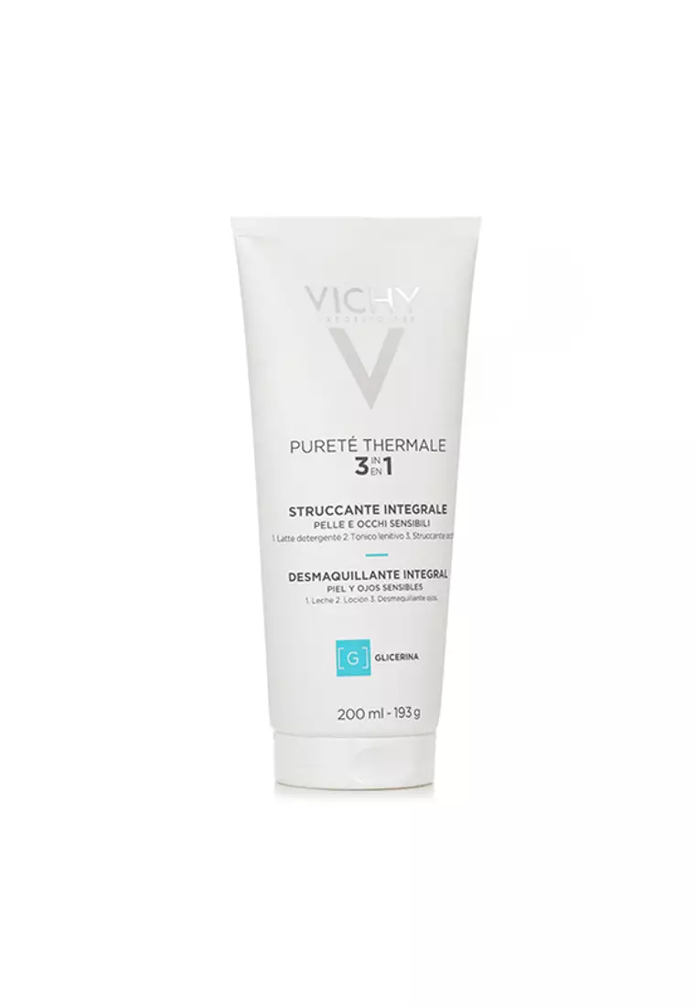 Vichy VICHY - Purete Thermale 3 In 1 One Step Cleanser (For Sensitive Skin) 200ml/6.76oz