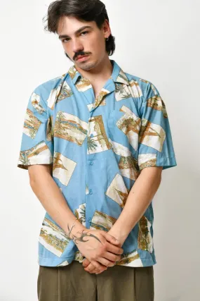 Vintage Hawaiian 90s polo shirt