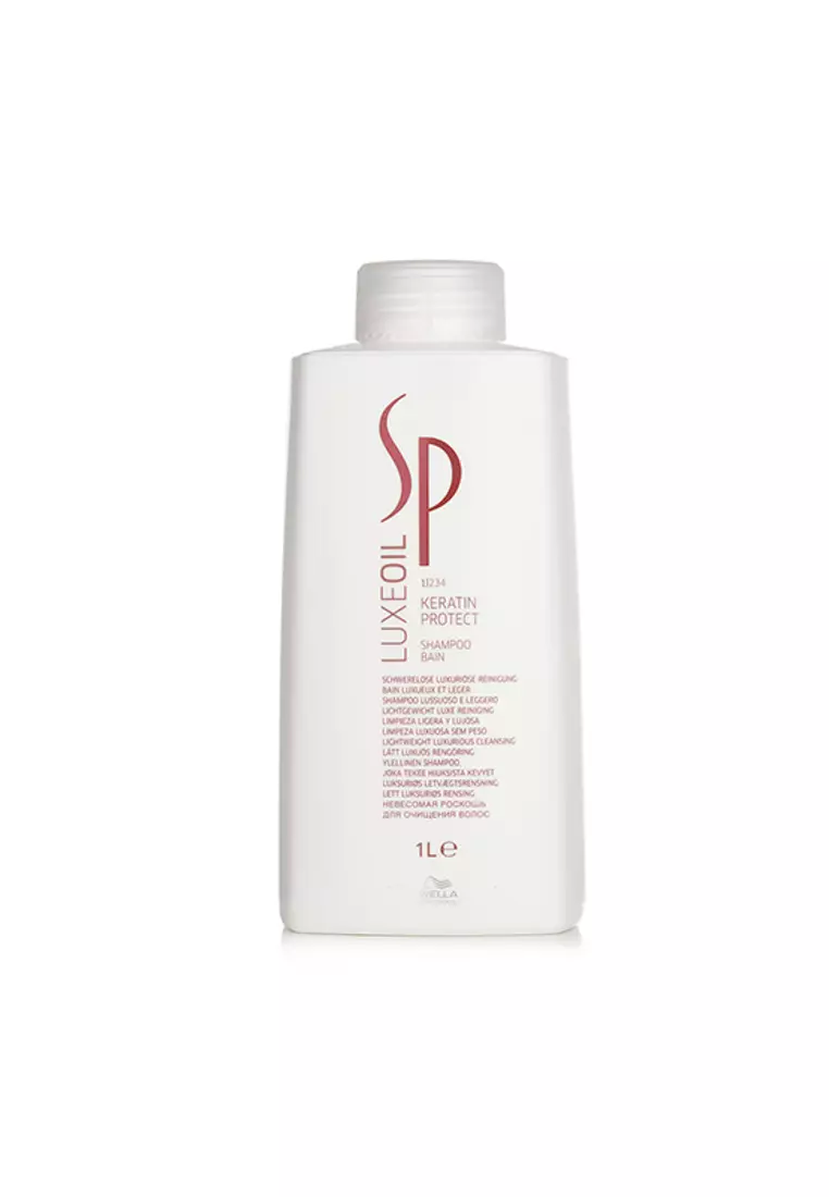 Wella WELLA - SP Luxe Oil Keratin Protect Shampoo (Lightweight Luxurious Cleansing) 1000ml/33.8oz.