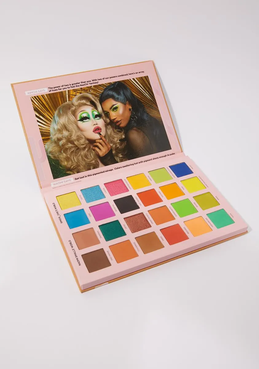 x Naomi Smalls 2 Queens In 1 Desert Mad Maxine Shoot Yourself Eyeshadow Palette-