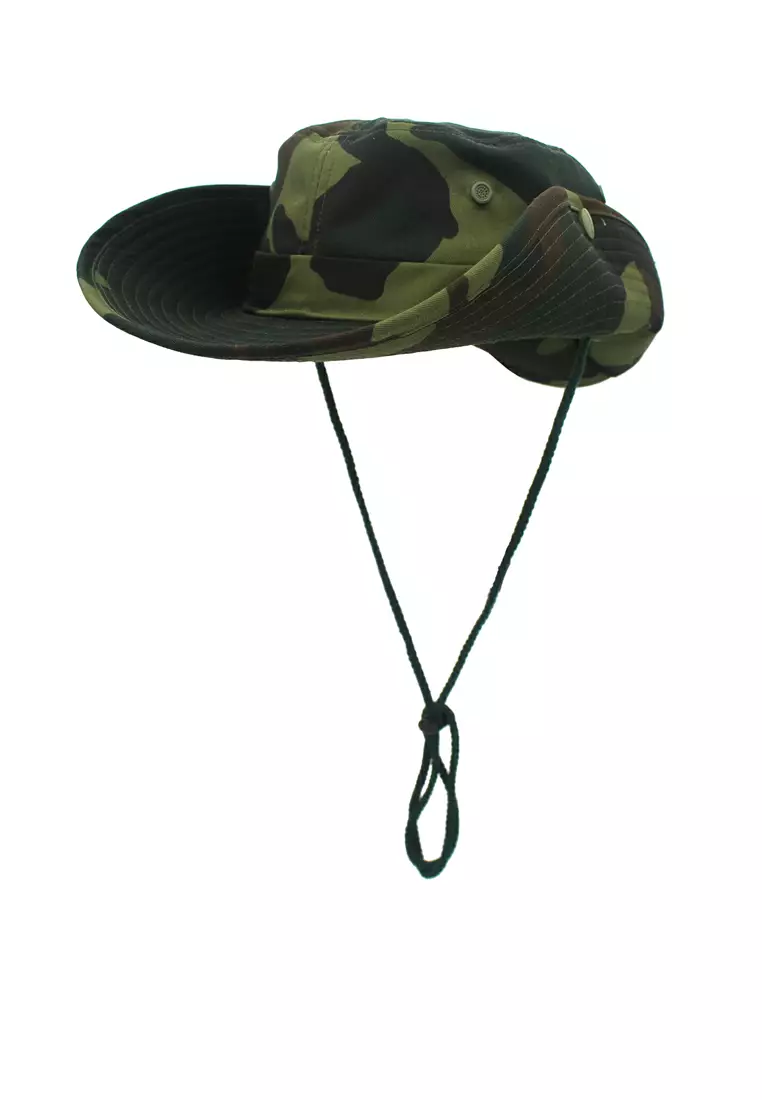 ZITIQUE Sunscreen camouflage fisherman hat