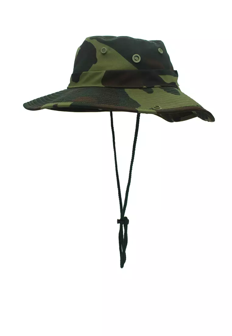 ZITIQUE Sunscreen camouflage fisherman hat