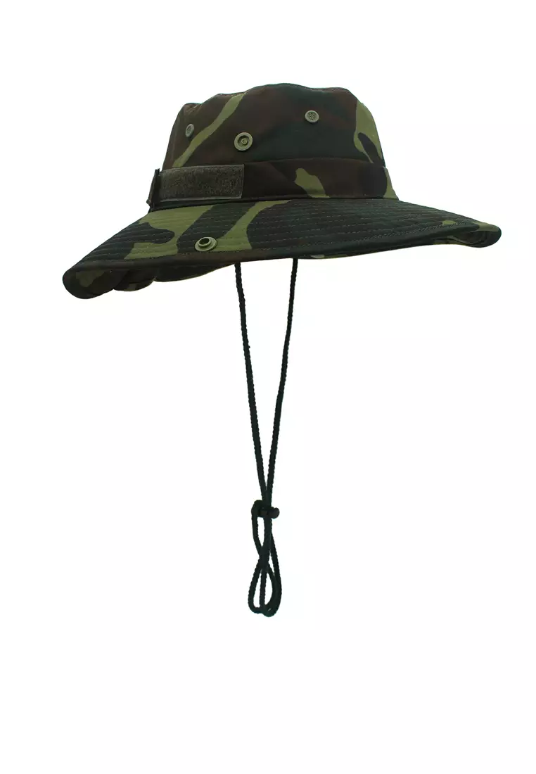 ZITIQUE Sunscreen camouflage fisherman hat