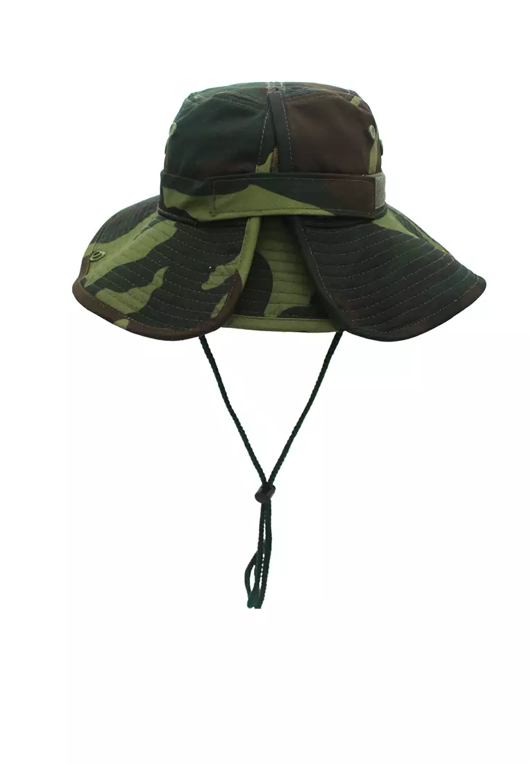 ZITIQUE Sunscreen camouflage fisherman hat